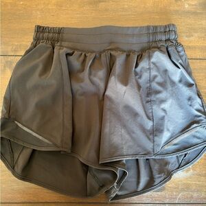 Lululemon Black Hotty Hot Shorts